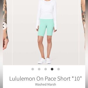 Lululemon on pace short 10”